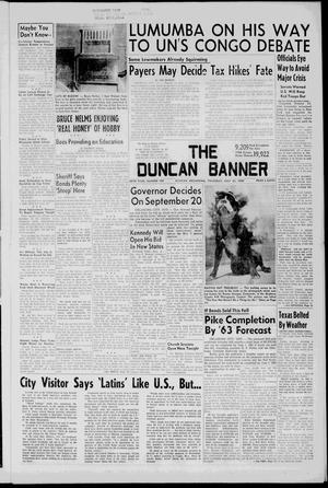 The Duncan Banner (Duncan, Okla.), Vol. 68, No. 109, Ed. 1 Thursday, July 21, 1960
