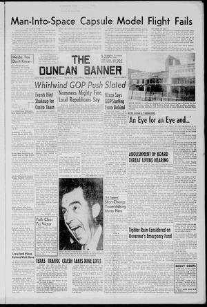 Primary view of object titled 'The Duncan Banner (Duncan, Okla.), Vol. 68, No. 116, Ed. 1 Friday, July 29, 1960'.