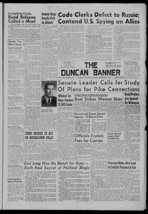 Primary view of object titled 'The Duncan Banner (Duncan, Okla.), Vol. 68, No. 149, Ed. 1 Tuesday, September 6, 1960'.