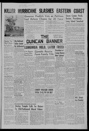 The Duncan Banner (Duncan, Okla.), Vol. 68, No. 154, Ed. 1 Monday, September 12, 1960