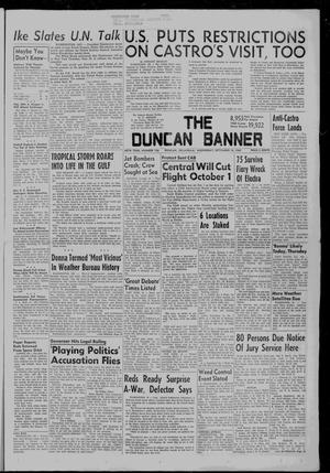 The Duncan Banner (Duncan, Okla.), Vol. 68, No. 156, Ed. 1 Wednesday, September 14, 1960