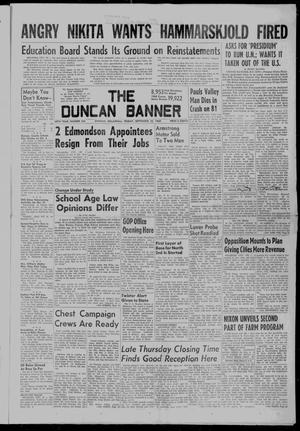 The Duncan Banner (Duncan, Okla.), Vol. 68, No. 164, Ed. 1 Friday, September 23, 1960