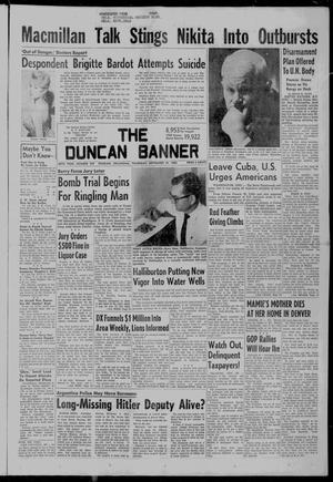 The Duncan Banner (Duncan, Okla.), Vol. 68, No. 169, Ed. 1 Thursday, September 29, 1960