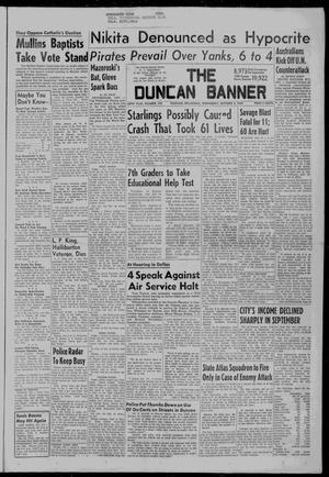 The Duncan Banner (Duncan, Okla.), Vol. 68, No. 174, Ed. 1 Wednesday, October 5, 1960
