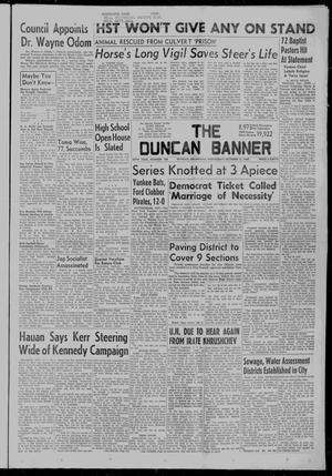 The Duncan Banner (Duncan, Okla.), Vol. 68, No. 180, Ed. 1 Wednesday, October 12, 1960