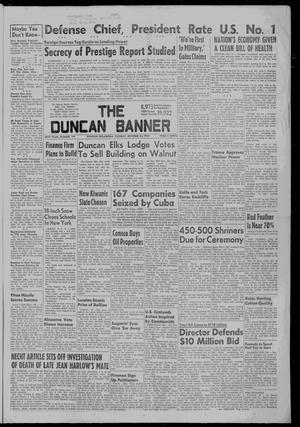 The Duncan Banner (Duncan, Okla.), Vol. 68, No. 191, Ed. 1 Tuesday, October 25, 1960