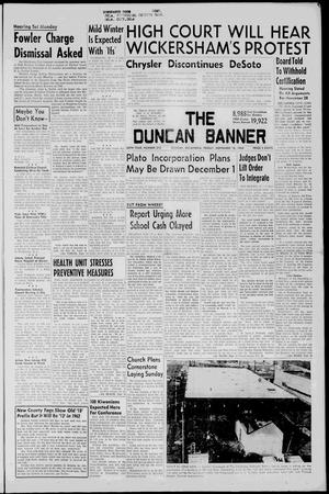 The Duncan Banner (Duncan, Okla.), Vol. 68, No. 212, Ed. 1 Friday, November 18, 1960