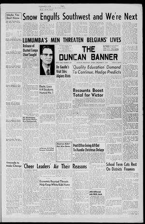 The Duncan Banner (Duncan, Okla.), Vol. 68, No. 230, Ed. 1 Friday, December 9, 1960