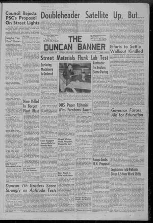Primary view of object titled 'The Duncan Banner (Duncan, Okla.), Vol. 68, No. 294, Ed. 1 Wednesday, February 22, 1961'.