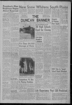 Primary view of object titled 'The Duncan Banner (Duncan, Okla.), Vol. 68, No. 296, Ed. 1 Friday, February 24, 1961'.