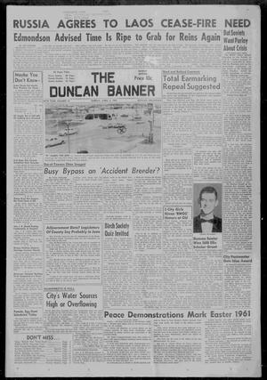 Primary view of object titled 'The Duncan Banner (Duncan, Okla.), Vol. 69, No. 14, Ed. 1 Sunday, April 2, 1961'.