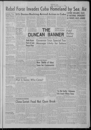 Primary view of object titled 'The Duncan Banner (Duncan, Okla.), Vol. 69, No. 27, Ed. 1 Monday, April 17, 1961'.