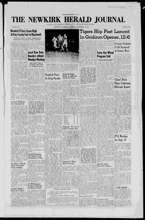The Newkirk Herald Journal (Newkirk, Okla.), Vol. 65, No. 1, Ed. 1 Thursday, September 19, 1957