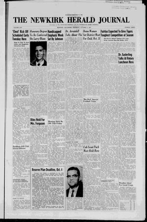 The Newkirk Herald Journal (Newkirk, Okla.), Vol. 65, No. 3, Ed. 1 Thursday, October 3, 1957