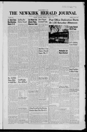 The Newkirk Herald Journal (Newkirk, Okla.), Vol. 65, No. 25, Ed. 1 Thursday, March 6, 1958