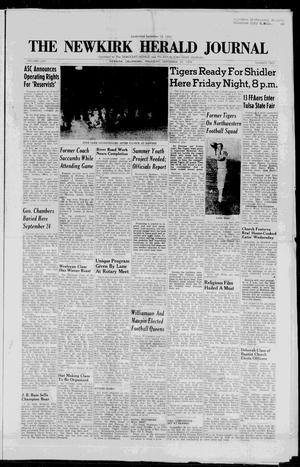 The Newkirk Herald Journal (Newkirk, Okla.), Vol. 66, No. 2, Ed. 1 Thursday, September 25, 1958