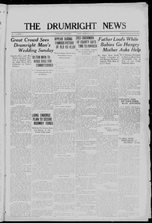 The Drumright News (Drumright, Okla.), Vol. 7, No. 5, Ed. 1 Friday, February 17, 1922