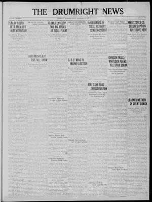 The Drumright News (Drumright, Okla.), Vol. 4, No. 6, Ed. 1 Friday, September 12, 1924