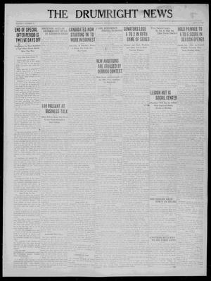 The Drumright News (Drumright, Okla.), Vol. 4, No. 10, Ed. 1 Friday, October 10, 1924