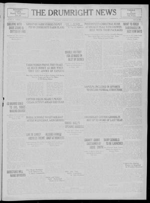 Primary view of object titled 'The Drumright News (Drumright, Okla.), Vol. 10, No. 23, Ed. 1 Friday, December 25, 1925'.