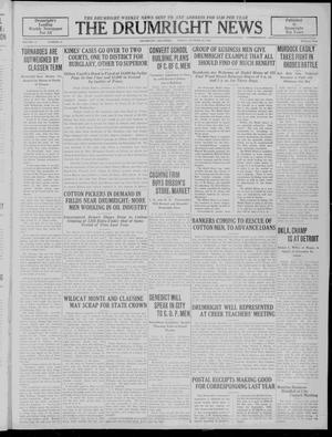 The Drumright News (Drumright, Okla.), Vol. 10, No. 24, Ed. 1 Friday, October 22, 1926