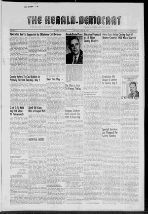 The Herald-Democrat (Beaver, Okla.), Vol. 72, No. 4, Ed. 1 Thursday, June 26, 1958