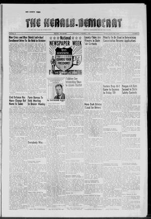 The Herald-Democrat (Beaver, Okla.), Vol. 72, No. 18, Ed. 1 Thursday, October 2, 1958