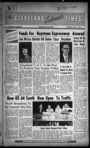 The Cleveland Lakeside Times (Cleveland, Okla.), Vol. 1, No. 43, Ed. 1 Thursday, May 9, 1963