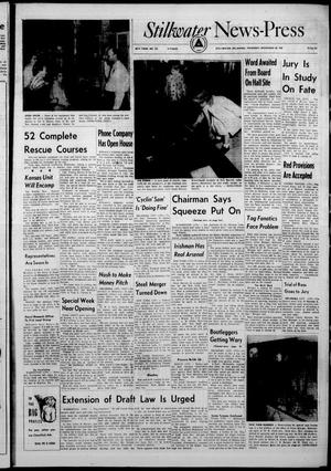 Stillwater News-Press (Stillwater, Okla.), Vol. 48, No. 253, Ed. 1 Thursday, November 20, 1958