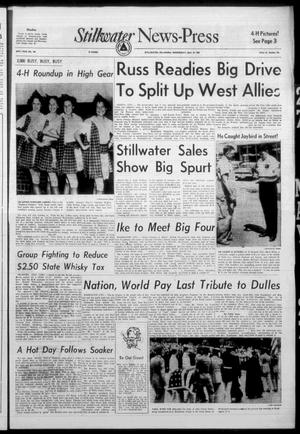 Stillwater News-Press (Stillwater, Okla.), Vol. 49, No. 102, Ed. 1 Wednesday, May 27, 1959