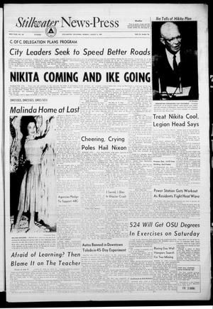 Stillwater News-Press (Stillwater, Okla.), Vol. 49, No. 160, Ed. 1 Monday, August 3, 1959