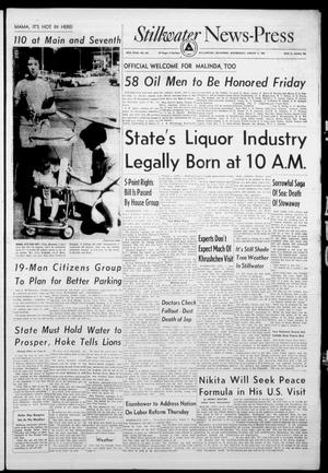 Stillwater News-Press (Stillwater, Okla.), Vol. 49, No. 162, Ed. 1 Wednesday, August 5, 1959