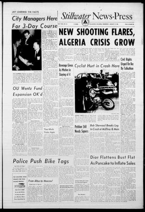 Stillwater News-Press (Stillwater, Okla.), Vol. 49, No. 312, Ed. 1 Wednesday, January 27, 1960