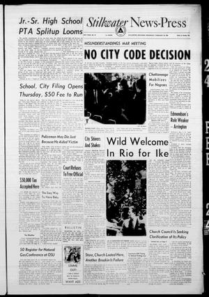 Stillwater News-Press (Stillwater, Okla.), Vol. 50, No. 24, Ed. 1 Wednesday, February 24, 1960