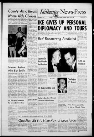 Stillwater News-Press (Stillwater, Okla.), Vol. 50, No. 125, Ed. 1 Tuesday, June 21, 1960