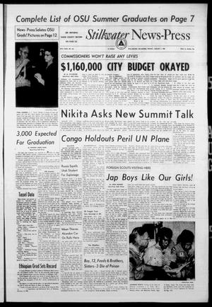 Stillwater News-Press (Stillwater, Okla.), Vol. 50, No. 164, Ed. 1 Friday, August 5, 1960