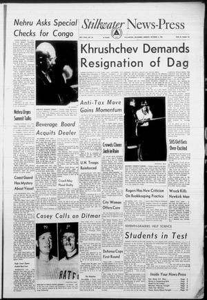 Stillwater News-Press (Stillwater, Okla.), Vol. 50, No. 214, Ed. 1 Monday, October 3, 1960