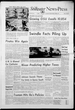 Stillwater News-Press (Stillwater, Okla.), Vol. 50, No. 220, Ed. 1 Monday, October 10, 1960