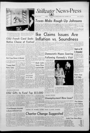 Stillwater News-Press (Stillwater, Okla.), Vol. 50, No. 242, Ed. 1 Friday, November 4, 1960