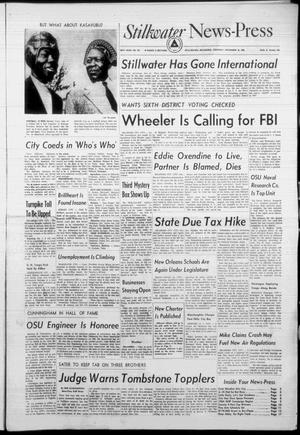 Stillwater News-Press (Stillwater, Okla.), Vol. 50, No. 247, Ed. 1 Thursday, November 10, 1960
