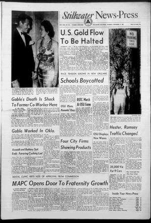 Stillwater News-Press (Stillwater, Okla.), Vol. 50, No. 253, Ed. 1 Thursday, November 17, 1960
