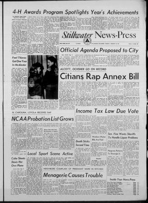 Stillwater News-Press (Stillwater, Okla.), Vol. 50, No. 299, Ed. 1 Tuesday, January 10, 1961