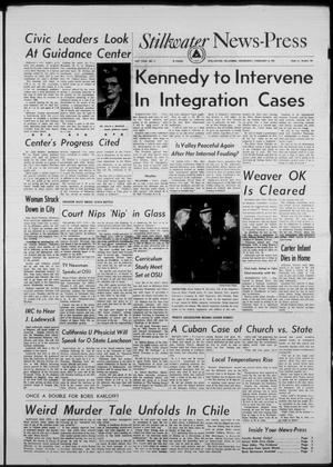 Stillwater News-Press (Stillwater, Okla.), Vol. 51, No. 11, Ed. 1 Wednesday, February 8, 1961