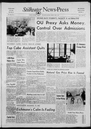 Stillwater News-Press (Stillwater, Okla.), Vol. 51, No. 66, Ed. 1 Thursday, April 13, 1961