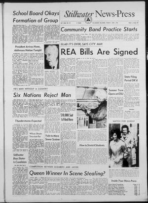 Stillwater News-Press (Stillwater, Okla.), Vol. 51, No. 112, Ed. 1 Tuesday, June 6, 1961