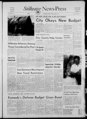 Stillwater News-Press (Stillwater, Okla.), Vol. 51, No. 160, Ed. 1 Tuesday, August 1, 1961