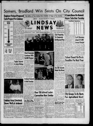 Lindsay News (Lindsay, Okla.), Vol. 54, No. 26, Ed. 1 Friday, March 8, 1957