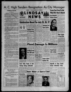 Lindsay News (Lindsay, Okla.), Vol. 55, No. 39, Ed. 1 Friday, June 7, 1957