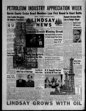 Lindsay News (Lindsay, Okla.), Vol. 56, No. 4, Ed. 1 Friday, October 4, 1957