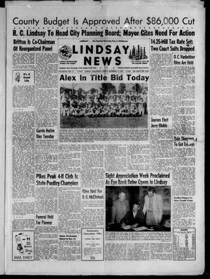 Lindsay News (Lindsay, Okla.), Vol. 56, No. 14, Ed. 1 Friday, December 13, 1957